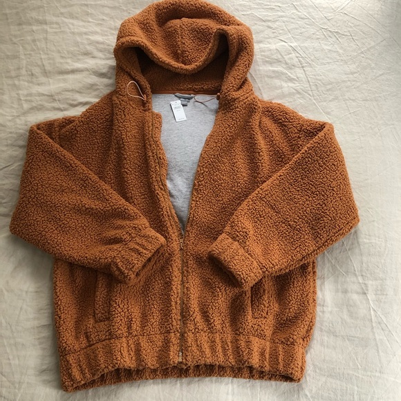 Aerie oversized sherpa jacket Clearance